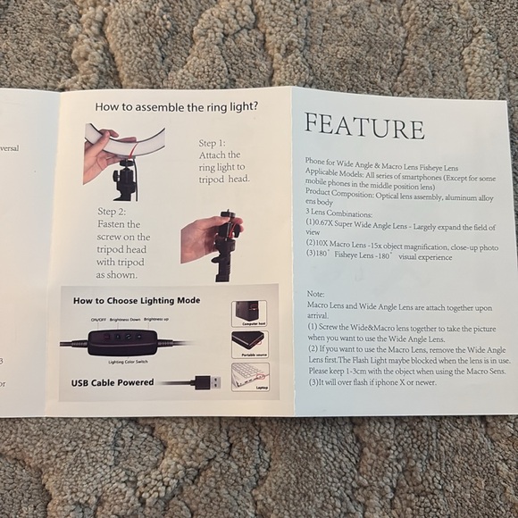 Ring light with stand - Picture 7 of 8